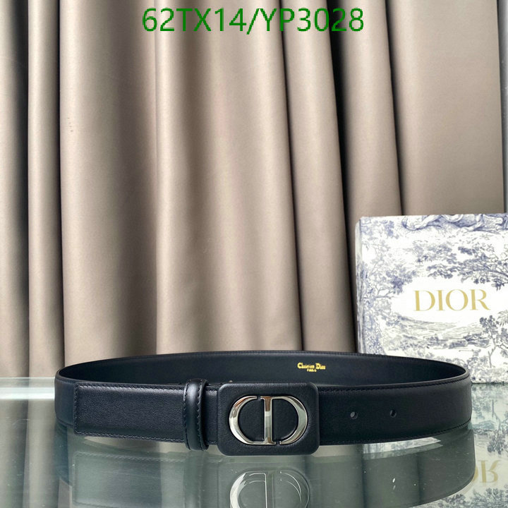 Belts-Dior,Code: YP3028,$: 62USD