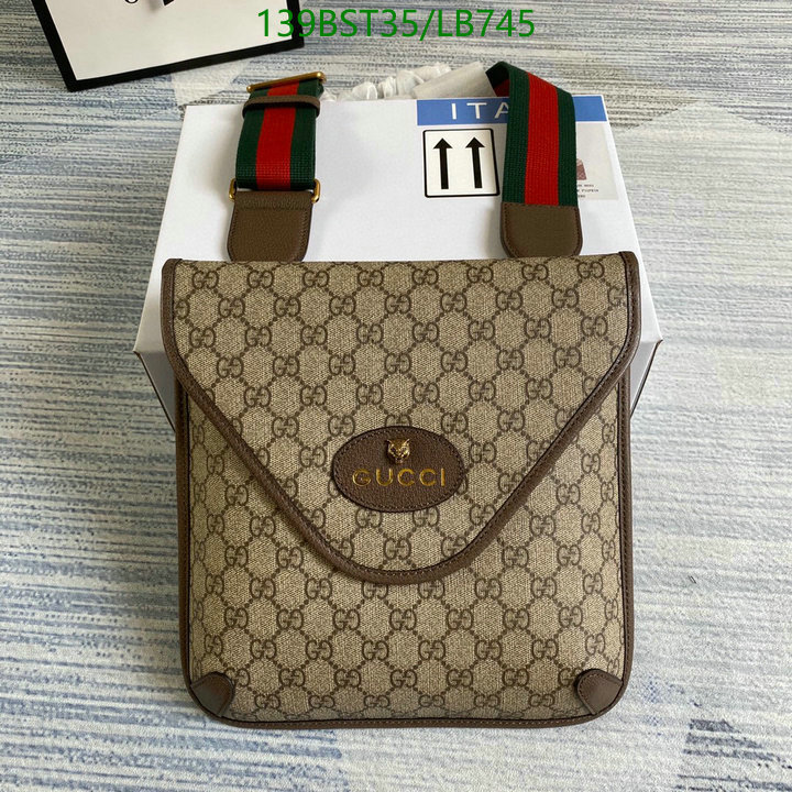 Gucci Bag-(Mirror)-Diagonal-,Code: LB745,$: 139USD
