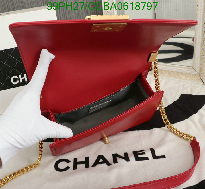 Chanel Bags ( 4A )-Le Boy,Code: CCBA0618797,$: 99USD