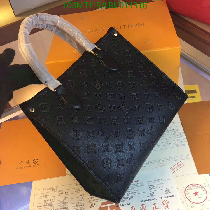 LV Bags-(4A)-Handbag Collection-,Code: LBU011316,$: 105USD