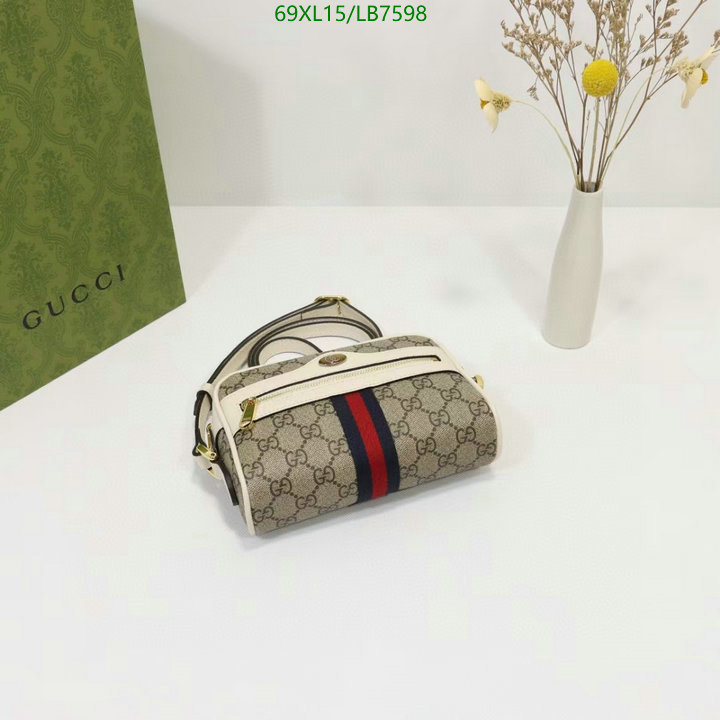 Gucci Bag-(4A)-Ophidia-G,Code: LB7598,$: 69USD