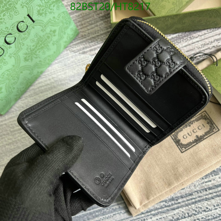 Gucci Bag-(Mirror)-Wallet-,Code: HT8217,$: 82USD