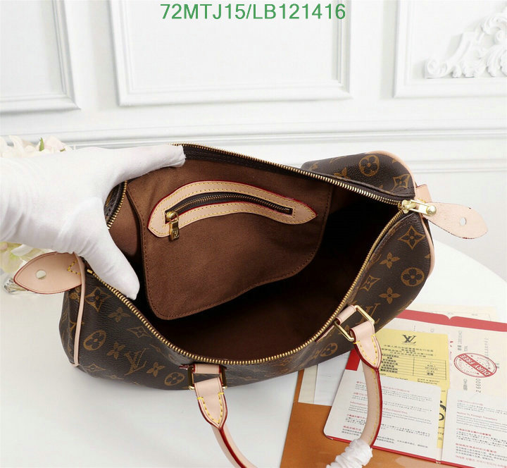 LV Bags-(4A)-Speedy-,Code: LB121416,$: 72USD