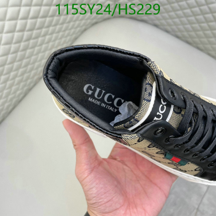 Men shoes-Gucci, Code: HS229,$: 115USD