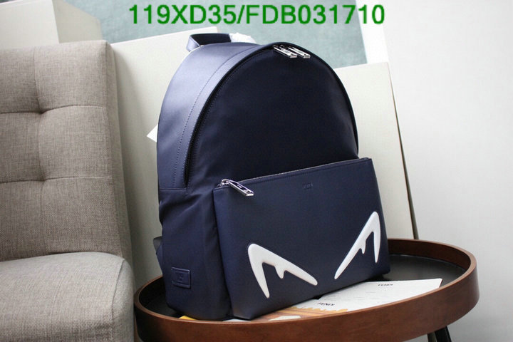 Fendi Bag-(4A)-Backpack-,Code: FDB031710,$:119USD