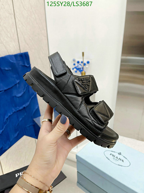 Women Shoes-Prada, Code: LS3687,$: 125USD