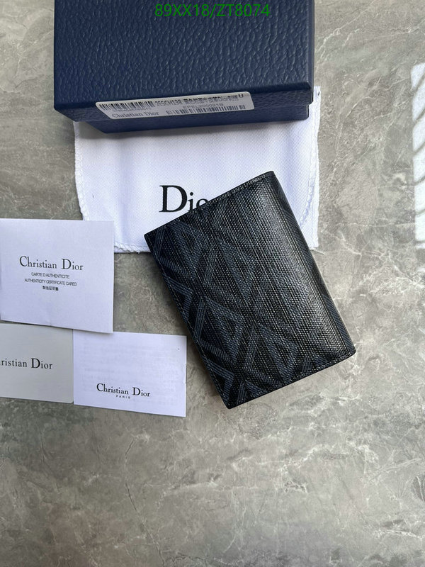 Dior Bags -(Mirror)-Wallet-,Code: ZT8074,$: 89USD