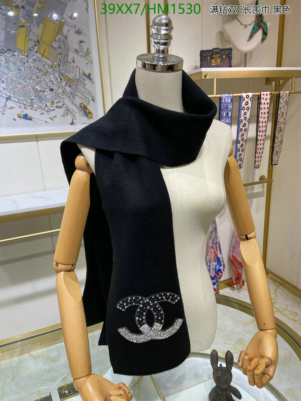 Scarf-Chanel, Code: HM1530,$: 39USD