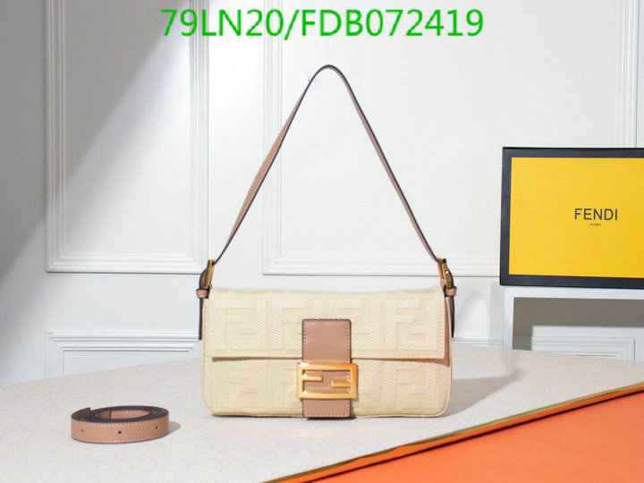 Fendi Bag-(4A)-Baguette-,Code: FDB072419,$: 79USD