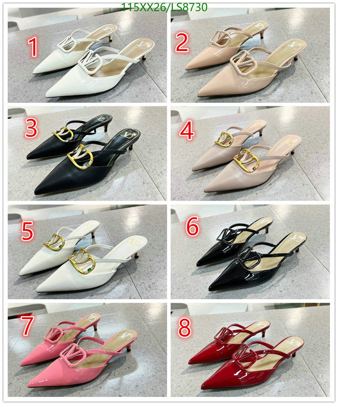 Women Shoes-Valentino, Code: LS8730,$: 115USD