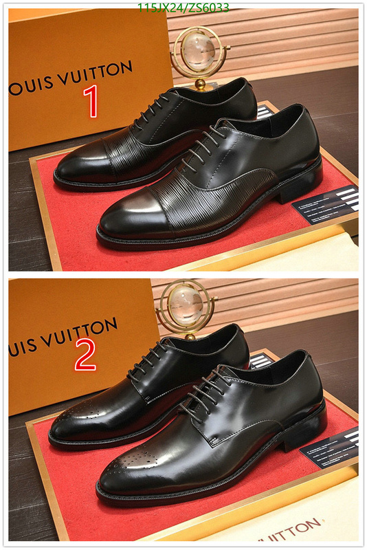 Men shoes-LV, Code: ZS6033,$: 115USD