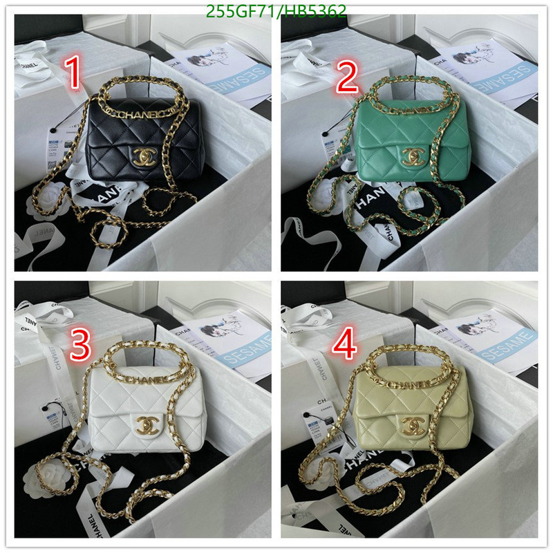 Chanel Bags -(Mirror)-Diagonal-,Code: HB5362,$: 255USD