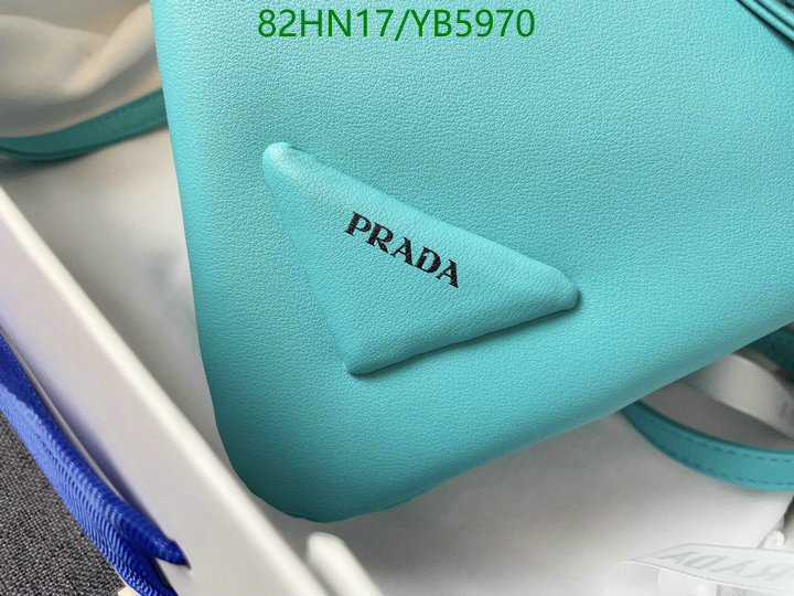 Prada Bag-(4A)-Triangle-,Code: YB5970,$: 82USD