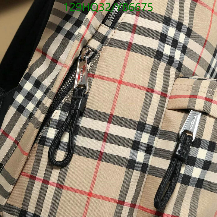 Burberry Bag-(4A)-Backpack-,Code: YB6675,$: 129USD