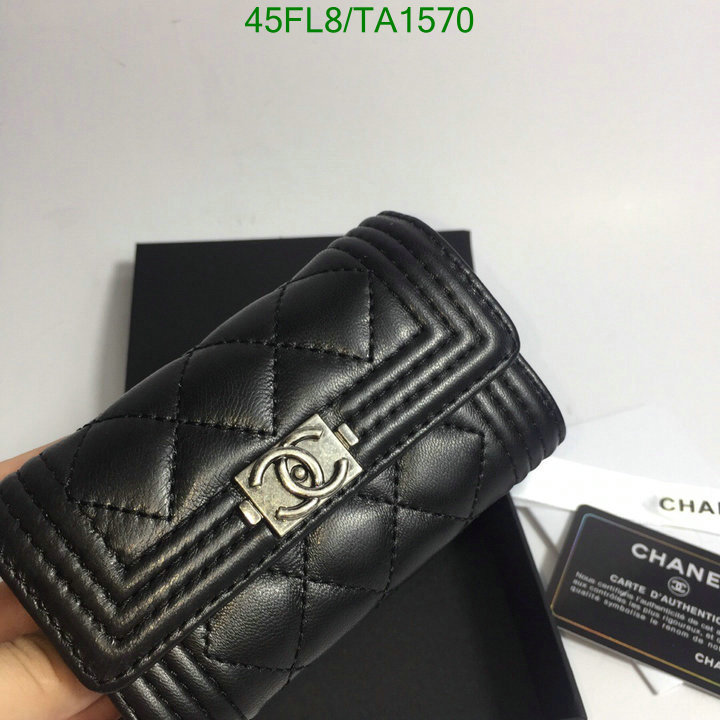 Chanel Bags ( 4A )-Wallet-,Code: TA1570,$: 45USD