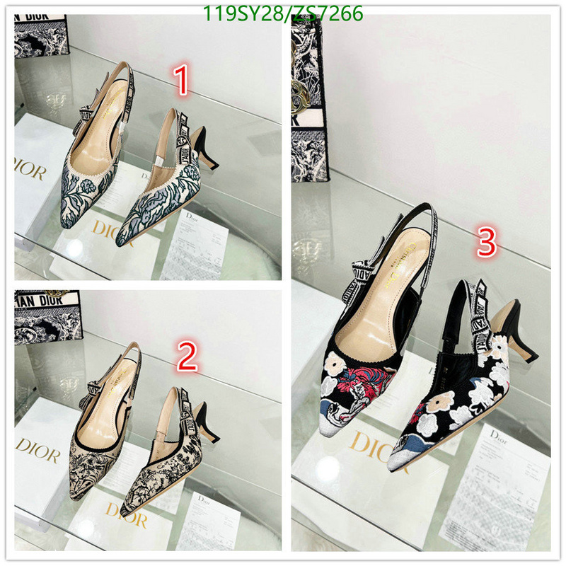 Women Shoes-Dior,Code: ZS7266,$: 119USD