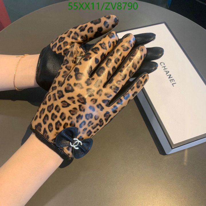 Gloves-Chanel, Code: ZV8790,$: 55USD