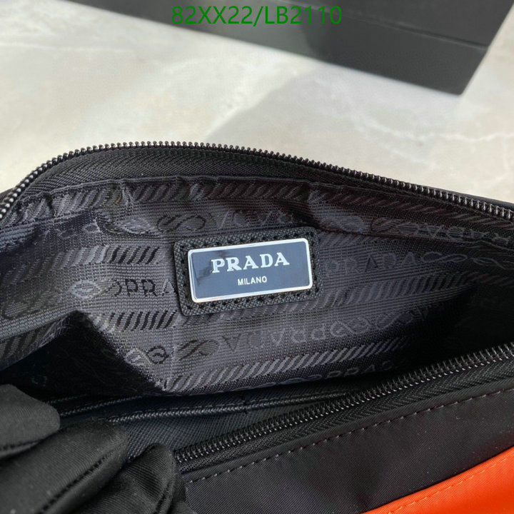 Prada Bag-(Mirror)-Diagonal-,Code: LB2110,$: 82USD