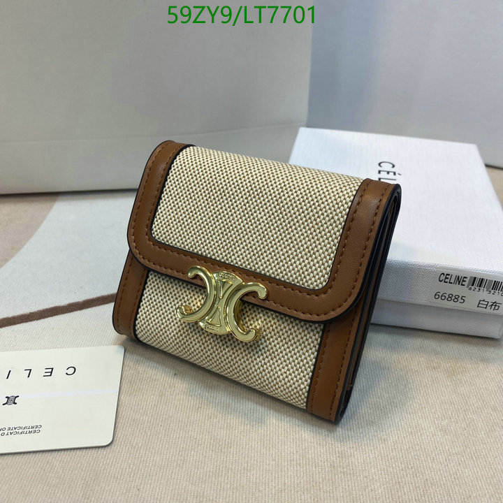 Celine Bag-(4A)-Wallet-,Code: LT7701,$: 59USD