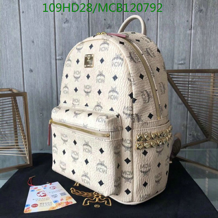 MCM Bag-(Mirror)-Backpack-,Code: MCB120792,$: 109USD