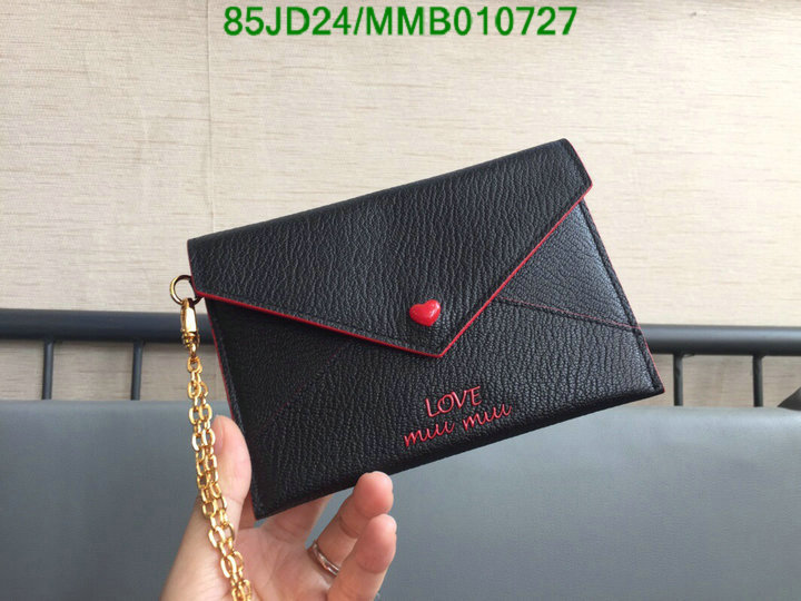 Miu Miu Bag-(Mirror)-Wallet-,Code: MMB010727,$: 85USD