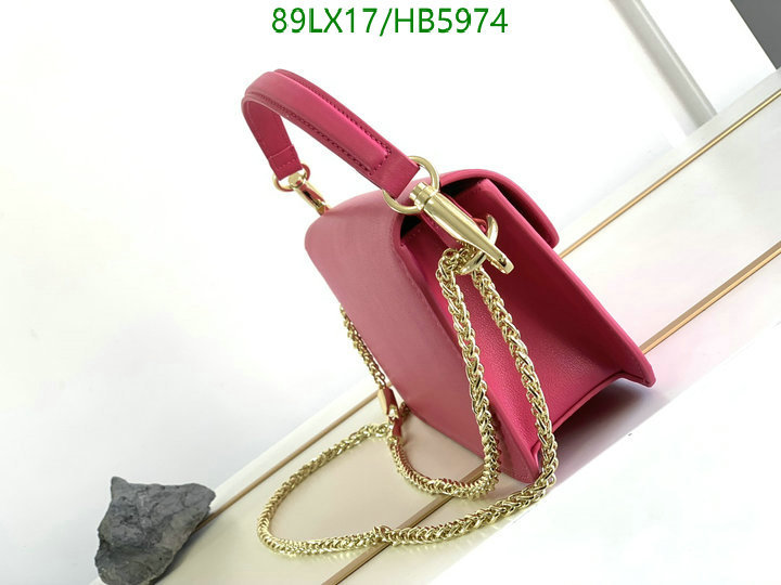 Valentino Bag-(4A)-LOC-V Logo ,Code: HB5974,$: 89USD