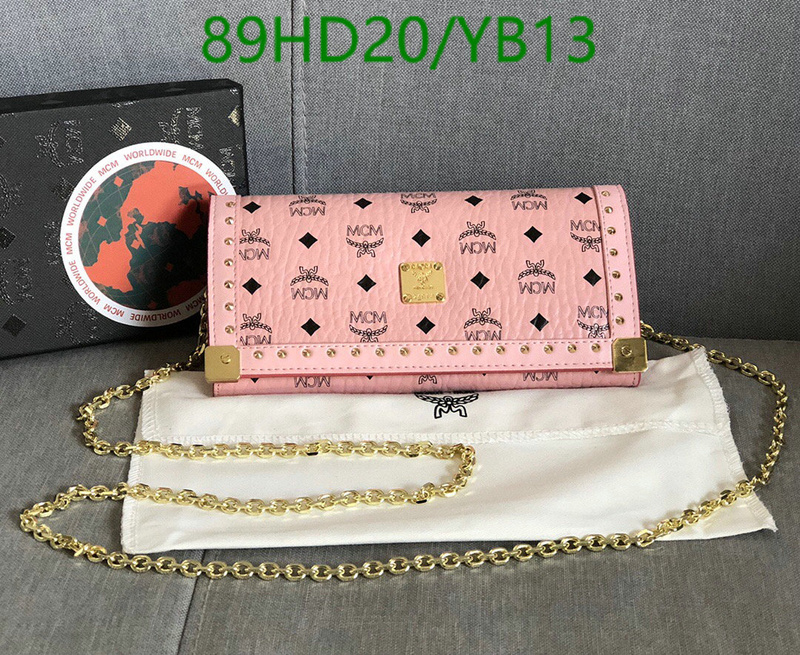 MCM Bag-(Mirror)-Wallet-,Code: YB13,$: 89USD