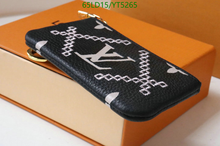 LV Bags-(Mirror)-Wallet-,Code: YT5265,$: 65USD