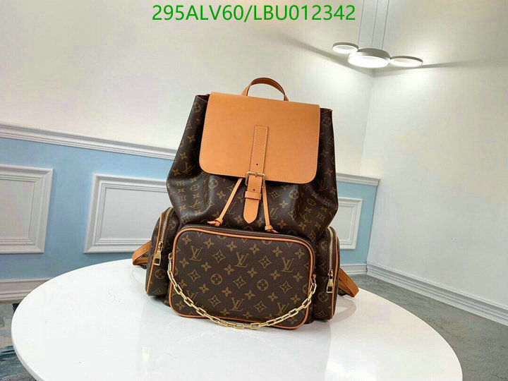 LV Bags-(Mirror)-Backpack-,Code: LBU012342,$: 295USD