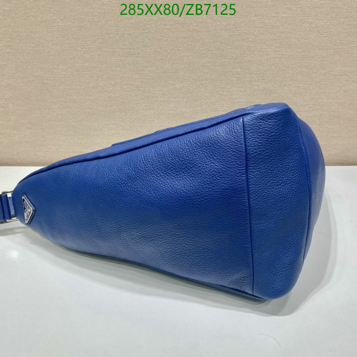 Prada Bag-(Mirror)-Triangle,Code: ZB7125,$: 285USD