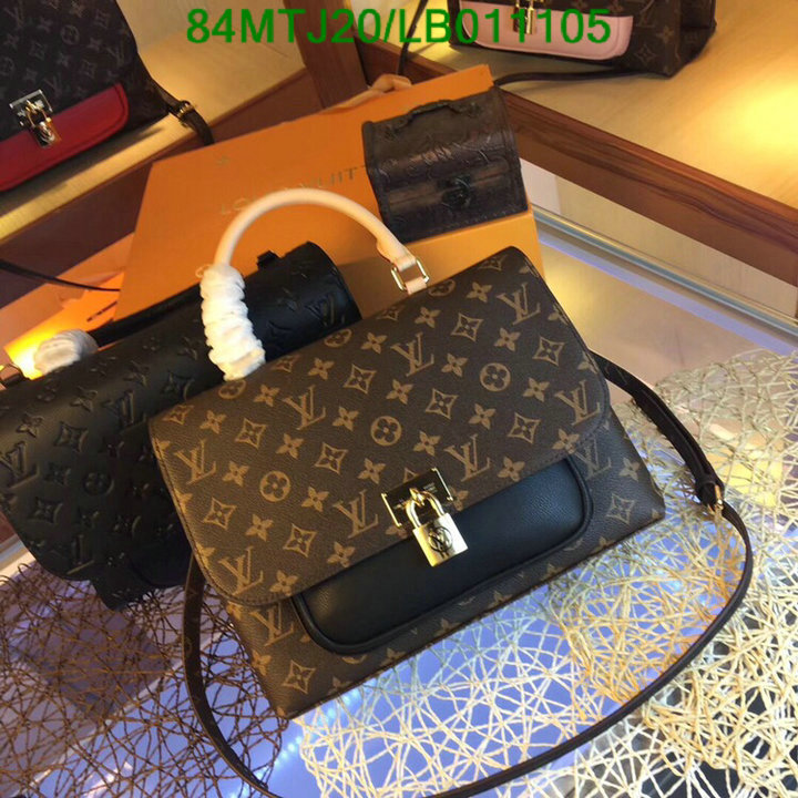 LV Bags-(4A)-Handbag Collection-,Code: LB011105,$: 84USD