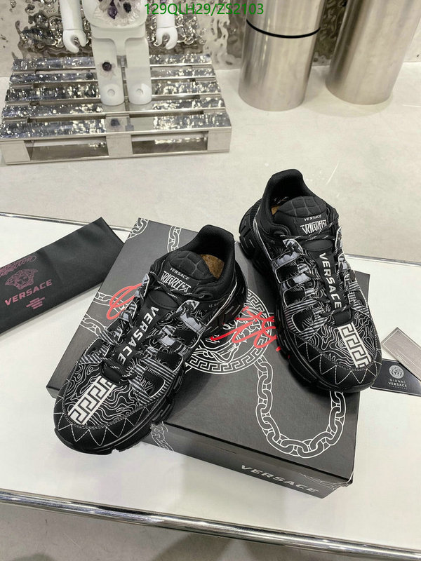 Men shoes-Versace, Code: ZS2103,$: 129USD