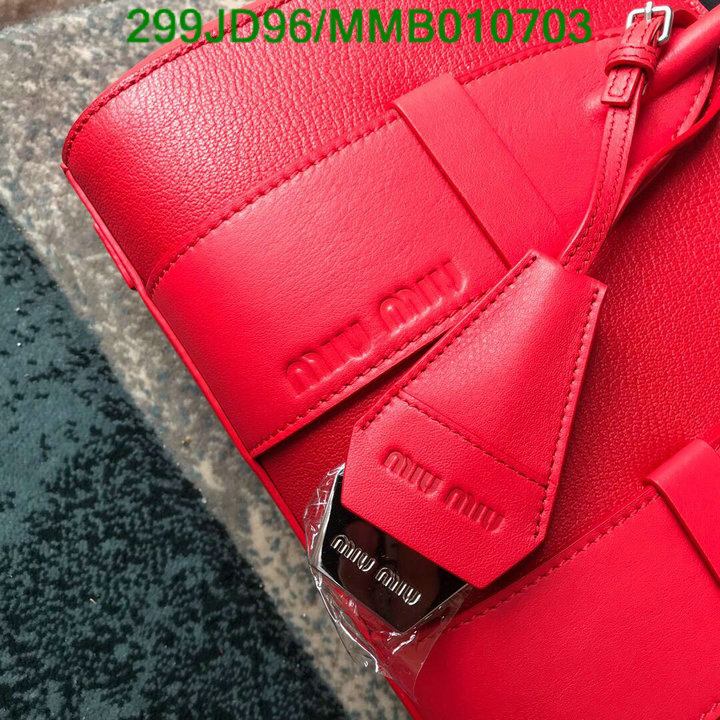 Miu Miu Bag-(Mirror)-Handbag-,Code: MMB010703,$: 299USD