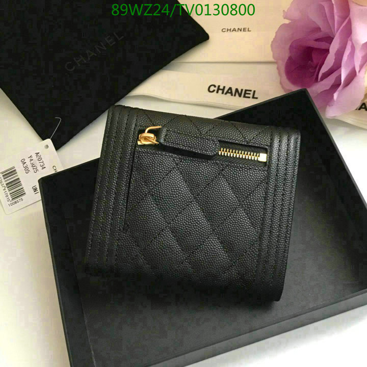 Chanel Bags ( 4A )-Wallet-,Code: TV0130800,$: 89USD