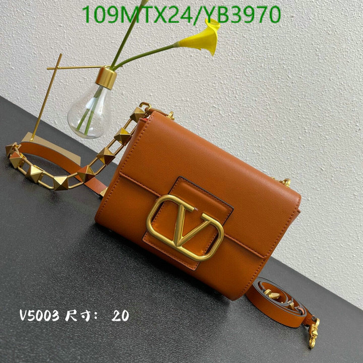 Valentino Bag-(4A)-LOC-V Logo ,Code: YB3970,$: 109USD