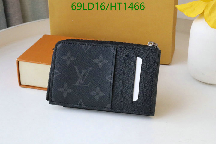 LV Bags-(Mirror)-Wallet-,Code: HT1466,$: 69USD