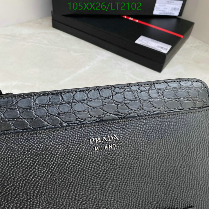 Prada Bag-(Mirror)-Wallet-,Code: LT2102,$: 105USD