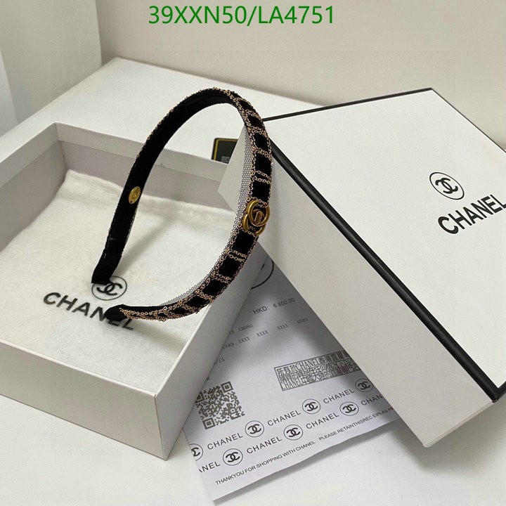 Headband-Chanel, Code: LA4751,$: 39USD