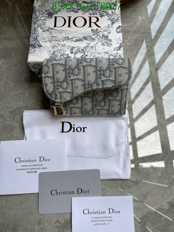 Dior Bags -(Mirror)-Wallet-,Code: ZT8077,$: 85USD