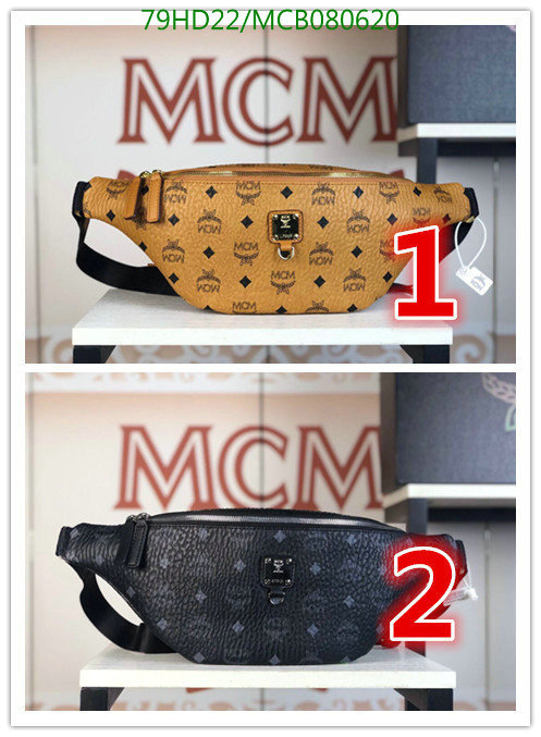 MCM Bag-(Mirror)-Belt Bag-Chest Bag--,Code:MCB080620,$:79USD