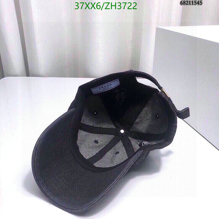 Cap -(Hat)-Prada, Code: ZH3722,$: 37USD