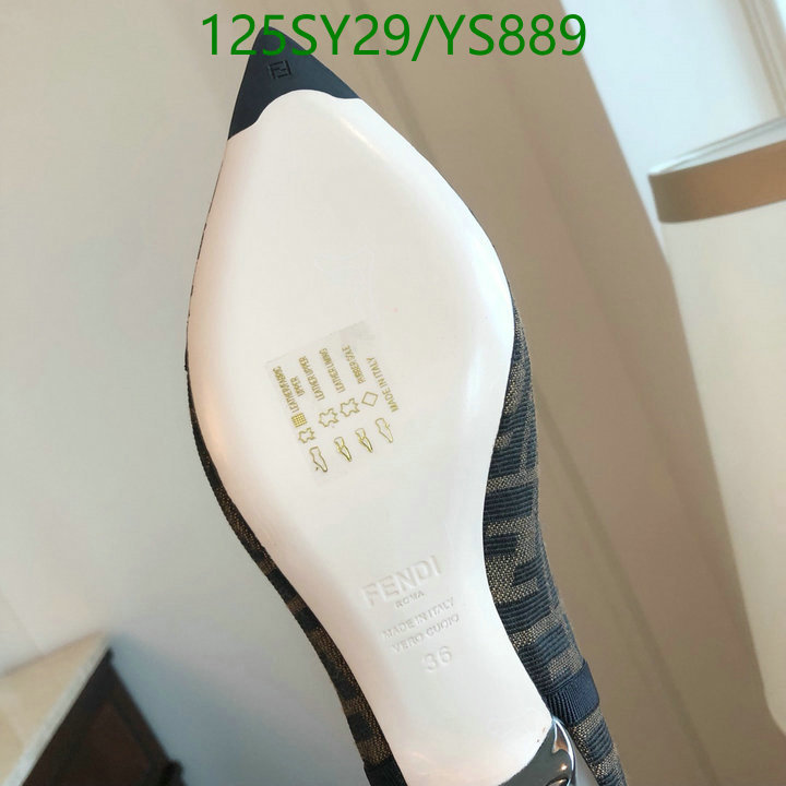 Women Shoes-Fendi, Code: YS889,$: 125USD