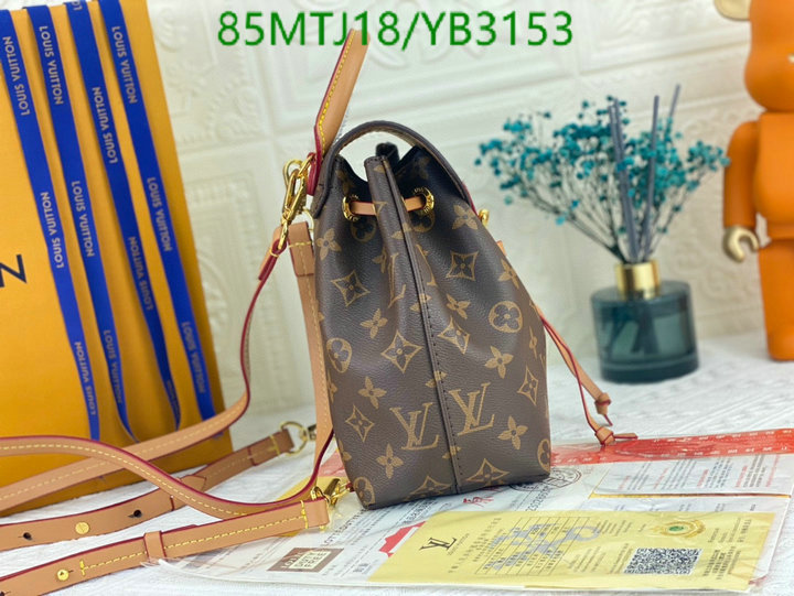 LV Bags-(4A)-Backpack-,Code: YB3153,$: 85USD