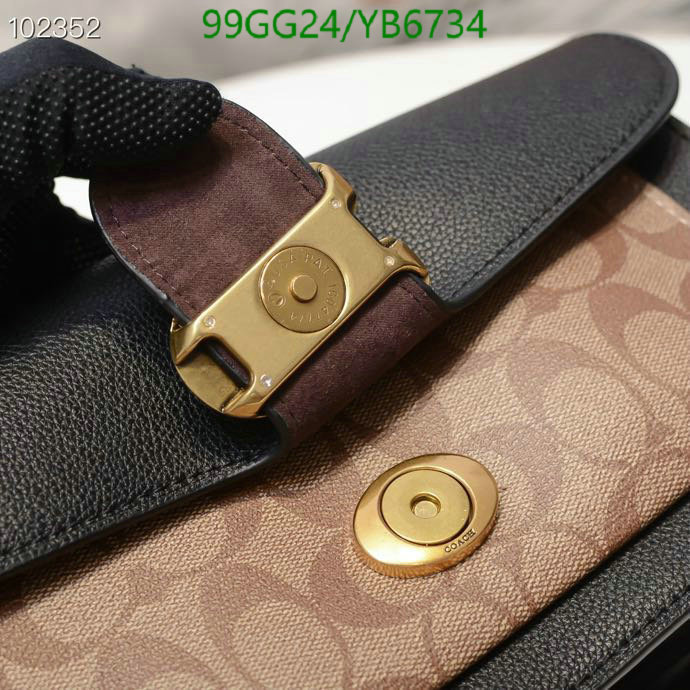 Coach Bag-(4A)-Handbag-,Code: YB6734,$: 99USD