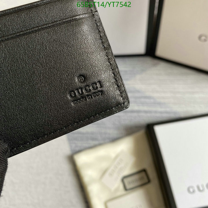 Gucci Bag-(Mirror)-Wallet-,Code: YT7542,$: 65USD