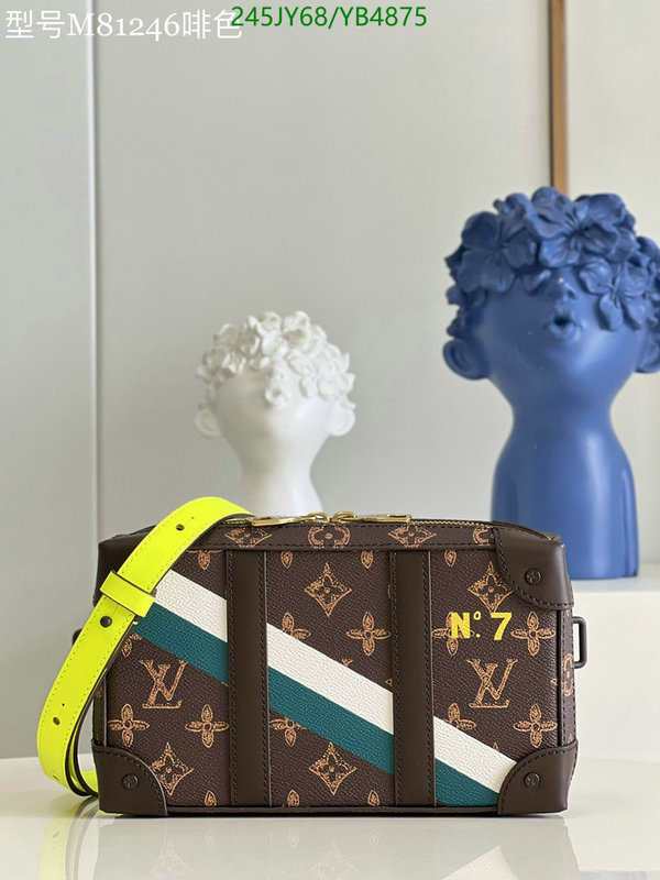 LV Bags-(Mirror)-Petite Malle-,Code: YB4875,$: 245USD