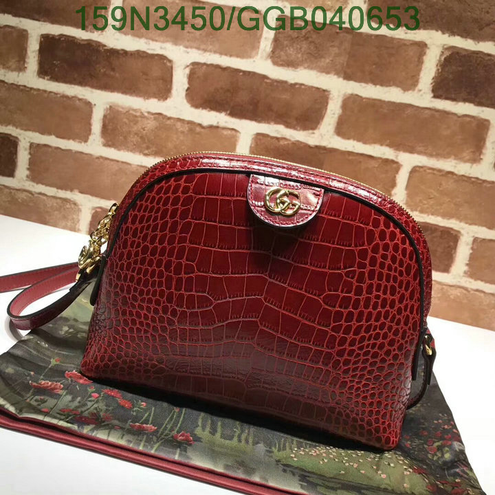 Gucci Bag-(Mirror)-Diagonal-,Code: GGB040653,$: 159USD