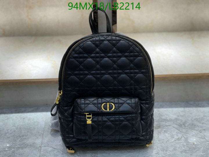 Dior Bags-(4A)-Backpack,Code: LB2214,$: 94USD