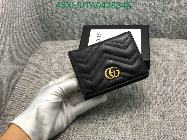 Gucci Bag-(4A)-Wallet-,Code:TA0428345,$: 45USD