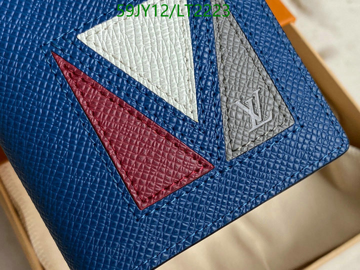 LV Bags-(Mirror)-Wallet-,Code: LT2223,$: 59USD